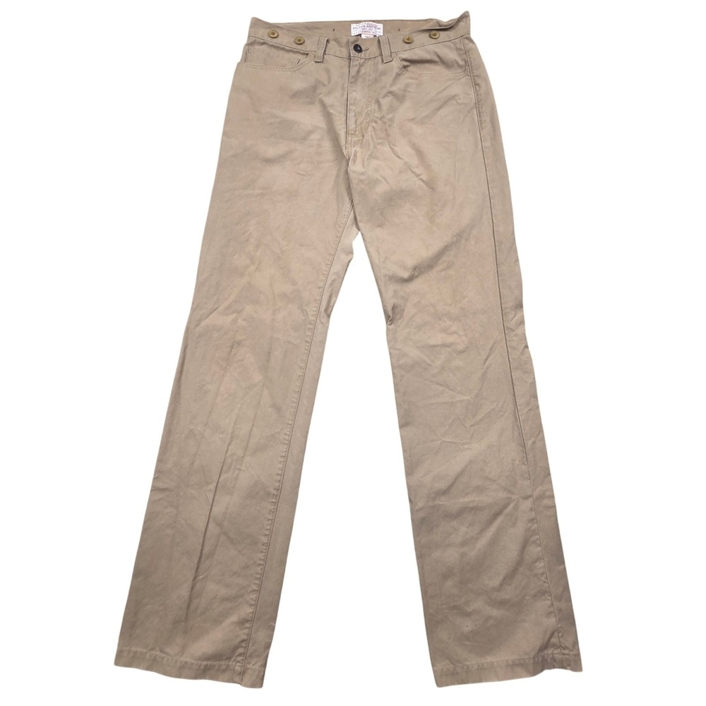 ULTRA RARE VINTAGE Filson Guide Chino Pants Tan Mens 32x34 USA SAMPLE TAG